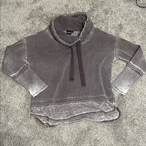 Dusty Purple Cowl Neck Sweater